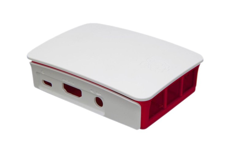 Official Case for Raspberry Pi 3 Model B [White] - Raspberry Pi | VideoGameX